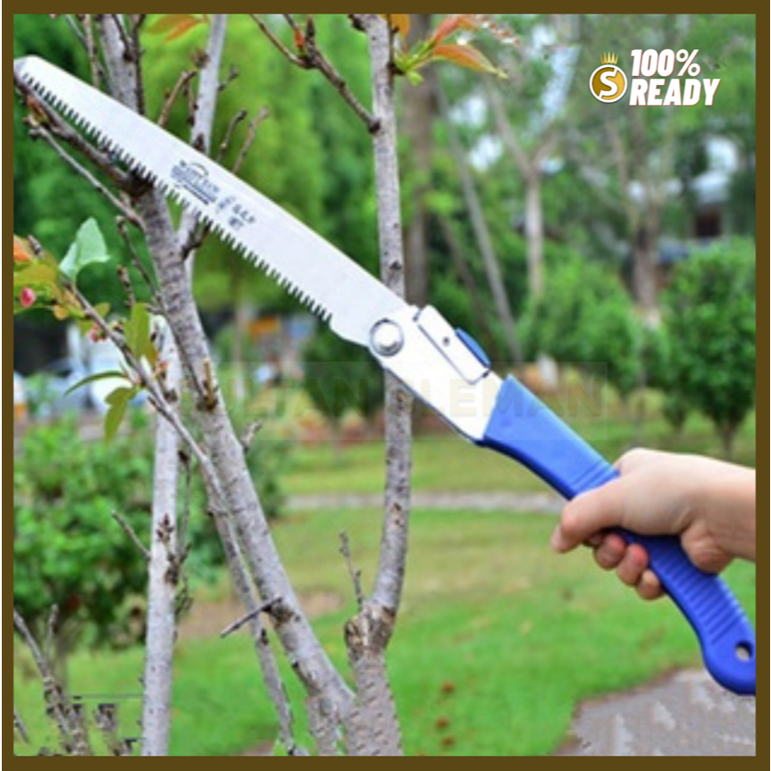 Gergaji Lipat - Biru / Gergaji Kayu Gergaji Bambu / Gergaji Kayu Lipat / Gergaji Potong Kayu