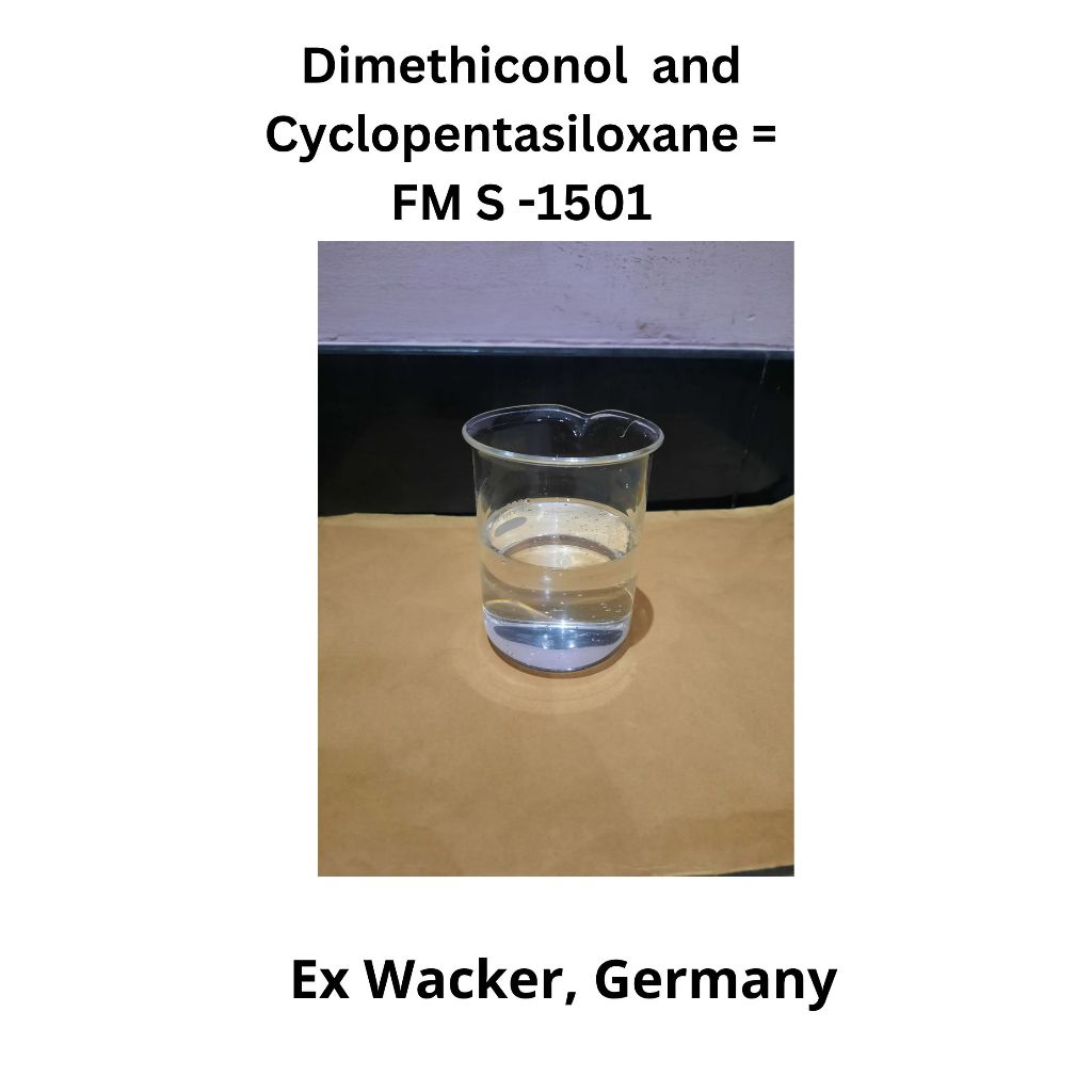 Dimethiconol and Cyclopentasiloxane = FM S -1501