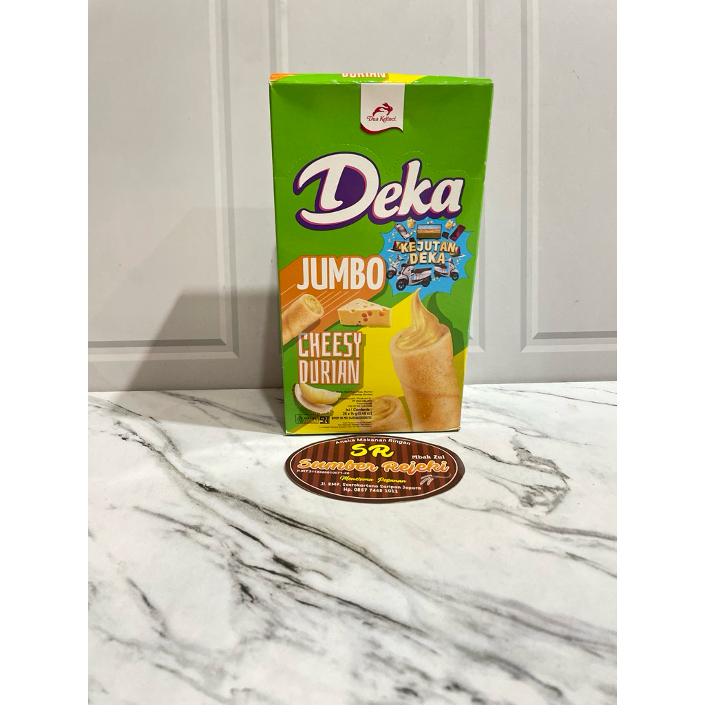 

DEKA JUMBO CHEESY DURIAN ISI 20PCS
