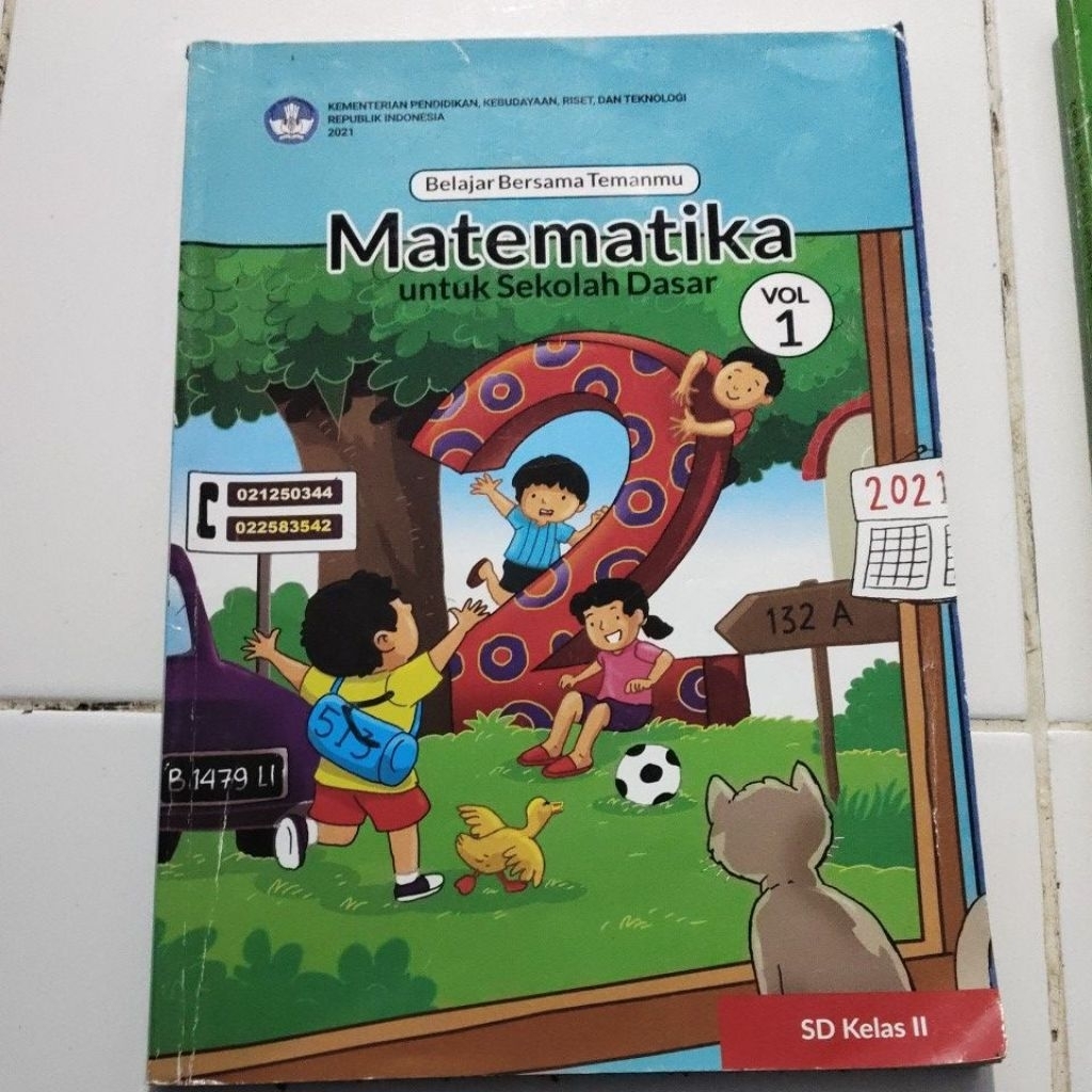 Buku paket matematika semester 1 kelas 2 sd