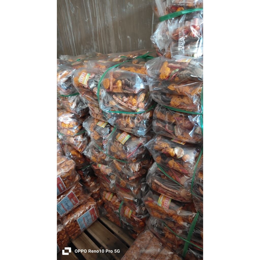 

1ball isi 10 makroni seblak jengkol krupuk mie lidi pedas ORI jajan camilan lauk Snack viral