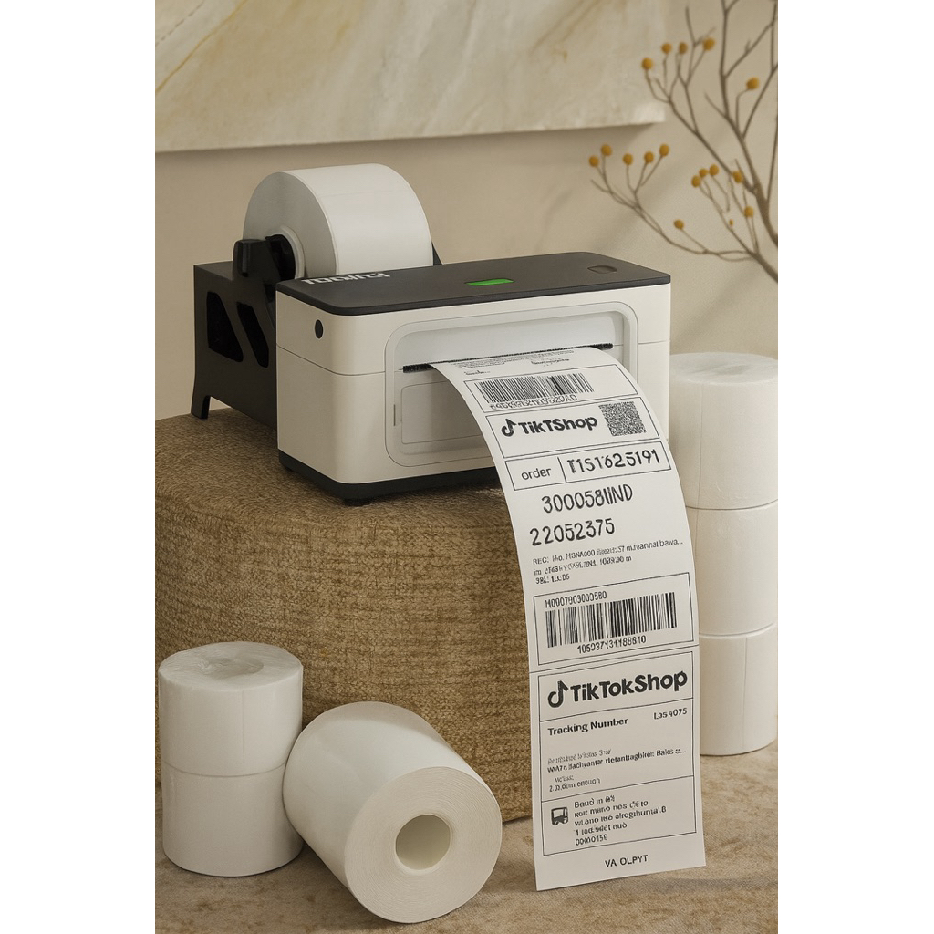 

Kertas Sticker Thermal Label Resi isi 300 pcs 100x150