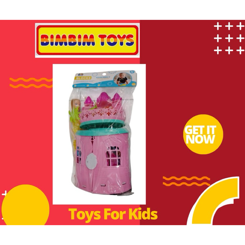 MAINAN ISTANA BARBIE , BARBIE MAINAN ANAK CEWEK , ISTANA BARBIE MAINAN RUMAH BARBIE