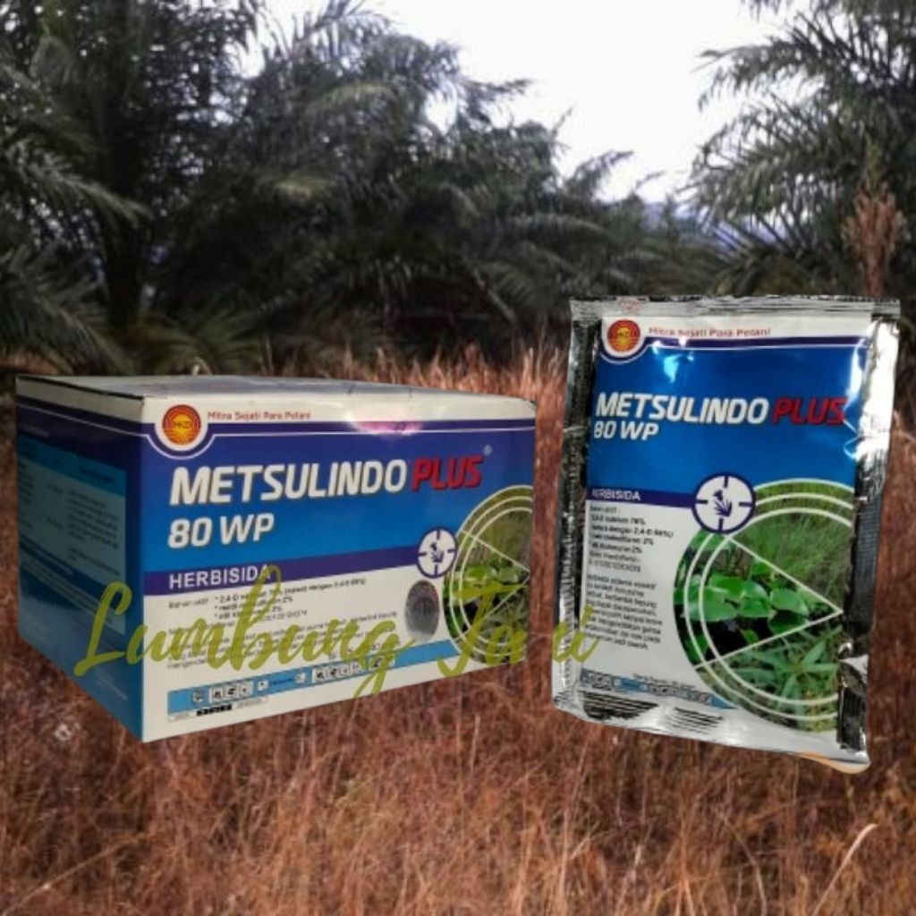 METSULINDO PLUS - Herbisida Metsulindo Plus 80 WP  40 gram Original100%