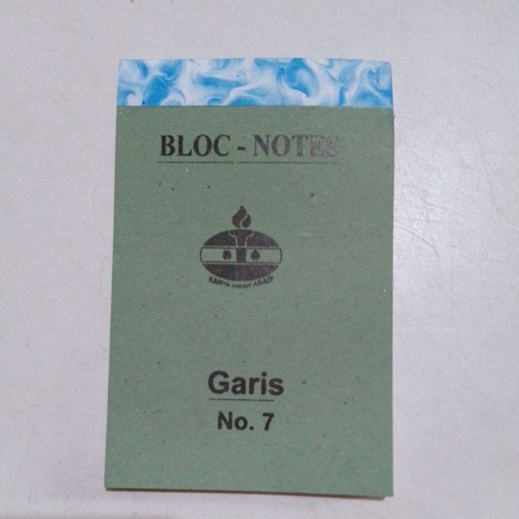 

Bloc Notes Garis No 7