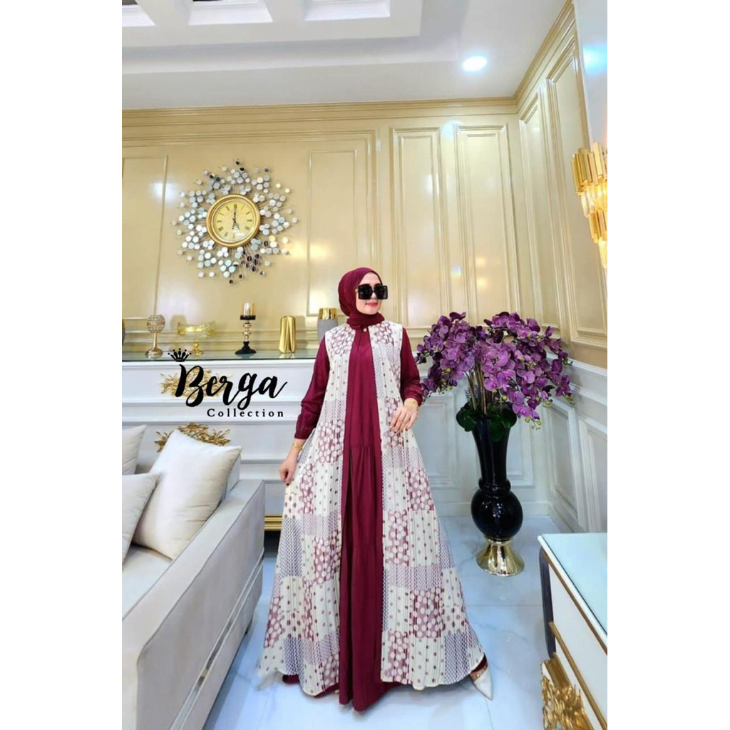 DRESS BERGA INNER OUTER POLKADOT