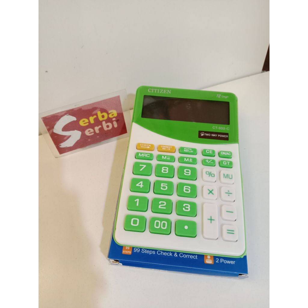 

*CT-322C CITIZEN WARNA*Kalkulator alat hitungan digital