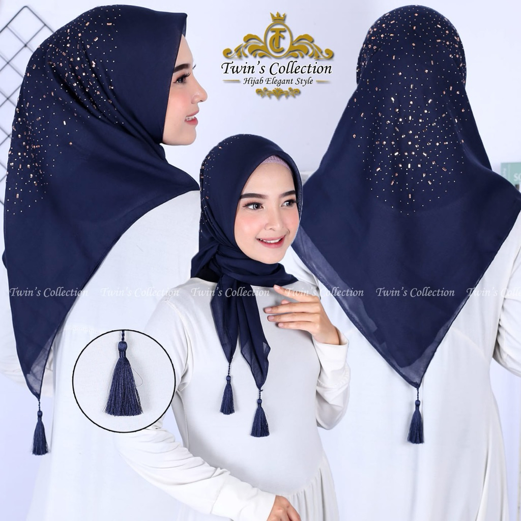 S4 PAYET FULL // HIJAB SEGIEMPAT VOAL PAYET