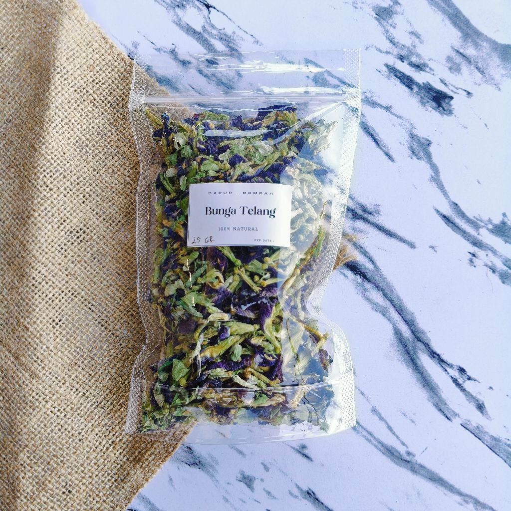

Bunga Telang Kering Butterfly Pea Dried Flower Tea