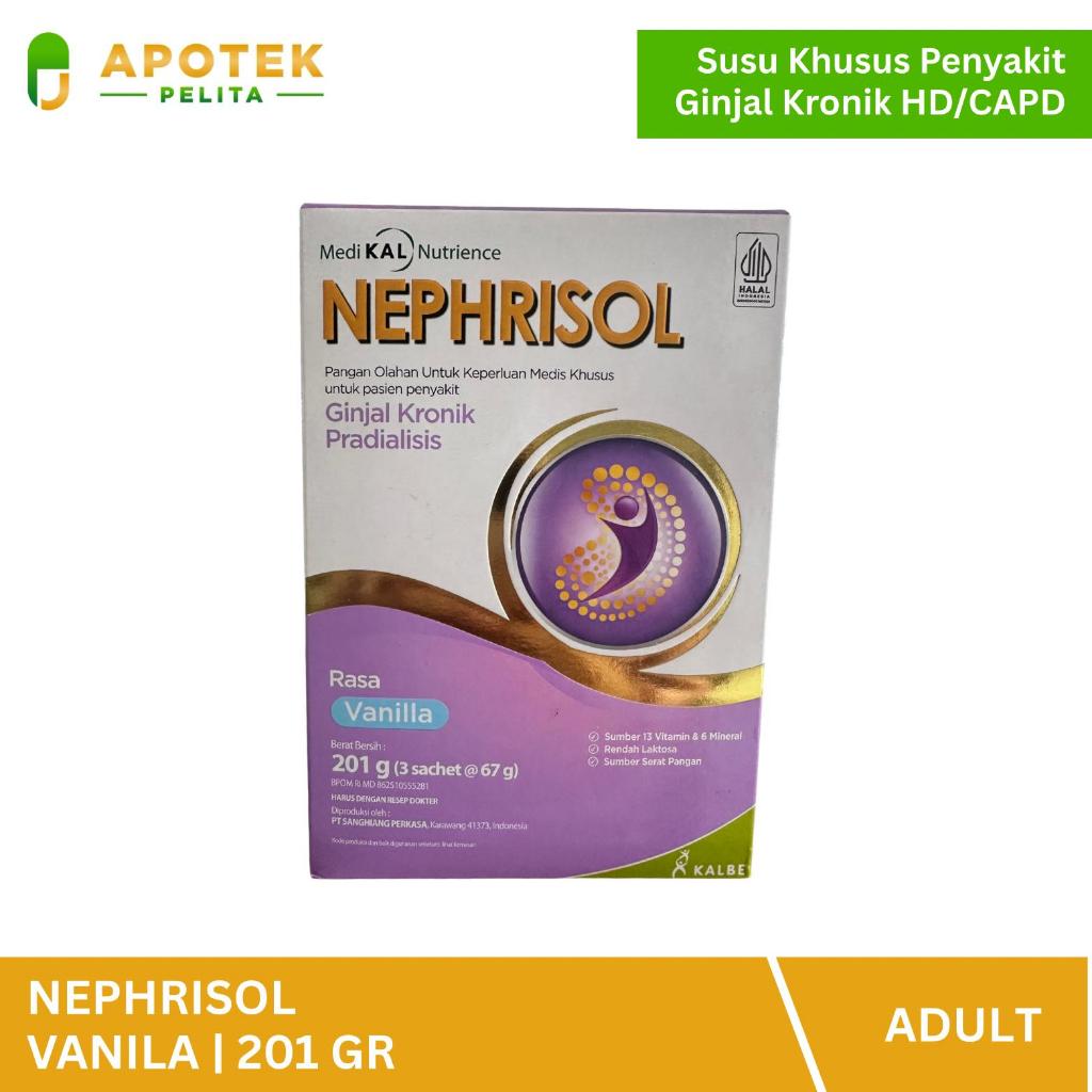 

Nephrisol Vanila 201 Gr - Susu Rendah Protein Khusus Pasien Ginjal Predialisis