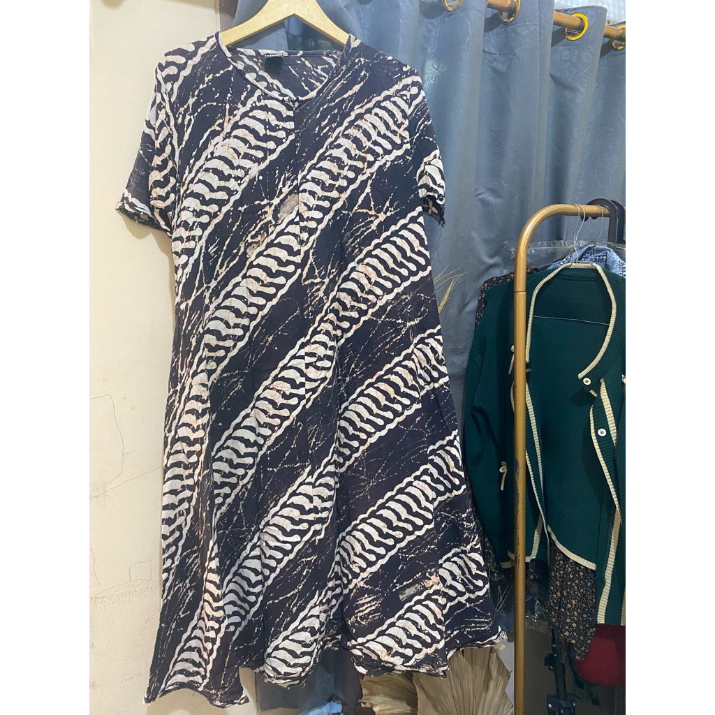 daster batik three m