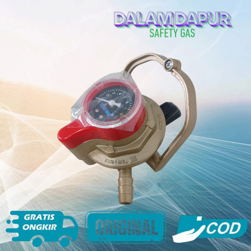 REGULATOR NUSANTARA  WINN GAS W 800 M PENGUNCI GANDA ANTI BOCOR