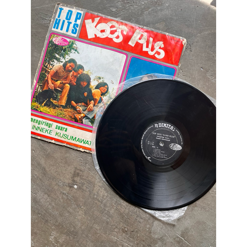 KASET VINYL KOES PLUS INNEKE KUSUMAWATI