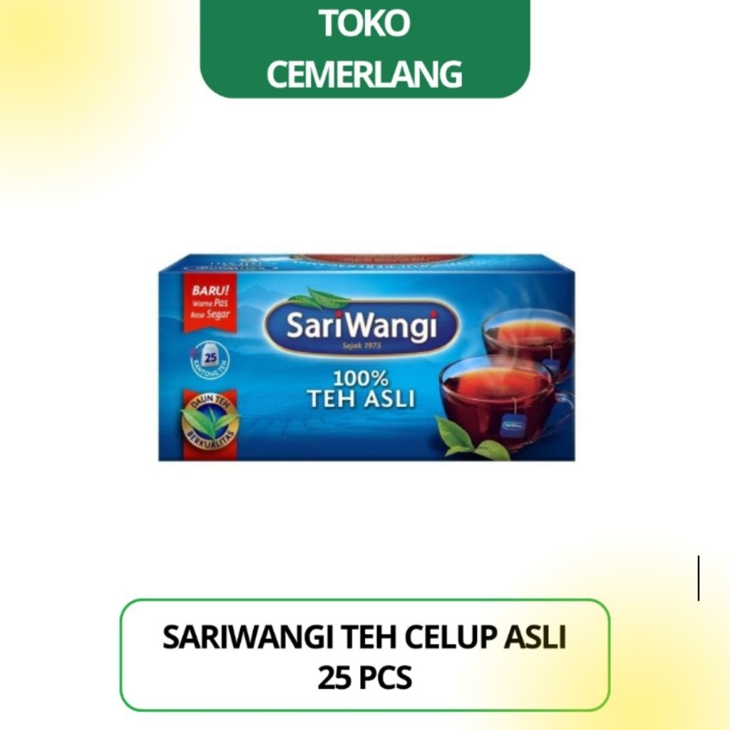 

Teh Celup Sariwangi isi 25 pcs