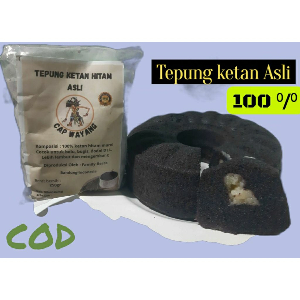 

TEPUNG KETAN HITAM UKURAN 250 GRM