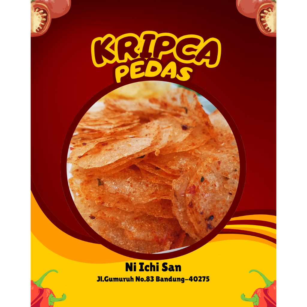 

Keripik Kaca Original dan Pedas Ni Ichi San