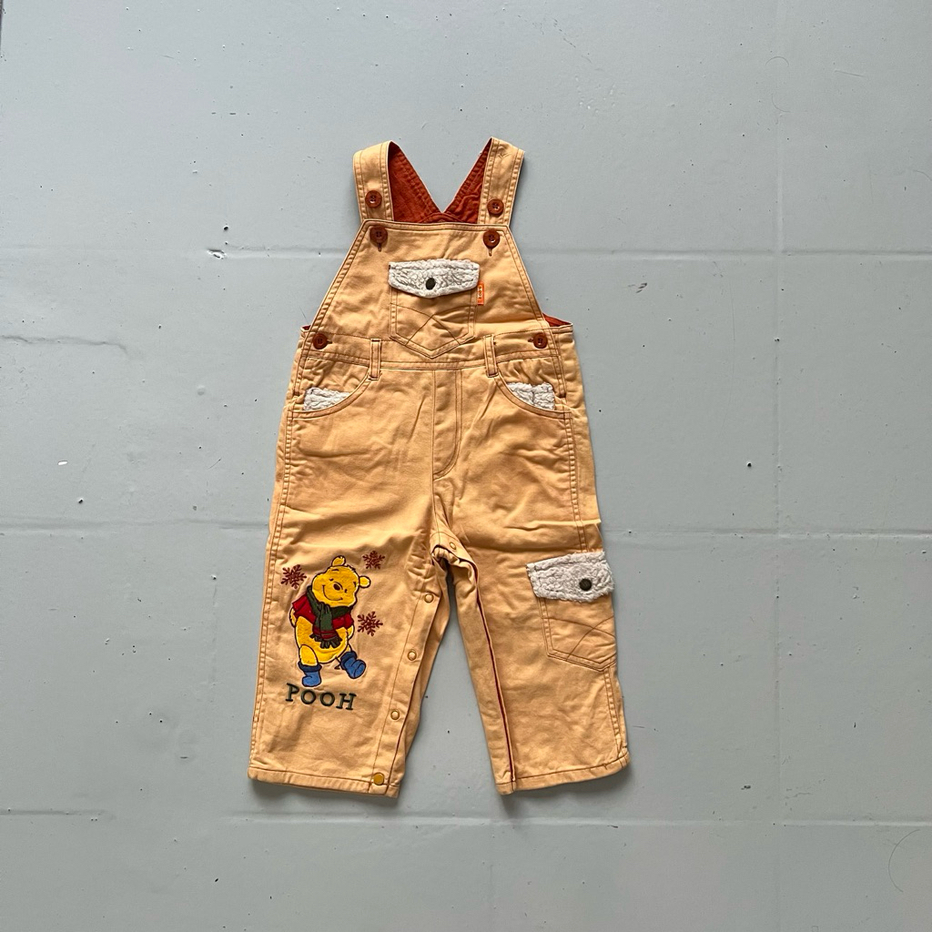 pooh vintage overall