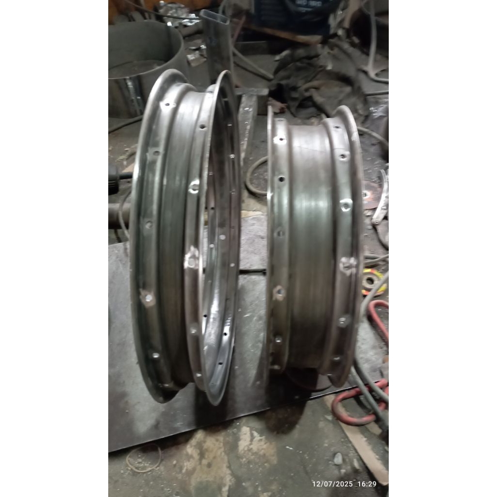 velg ring 13 14 lebar 350 250 satu set velg jari jari ring 13 14 velg custum