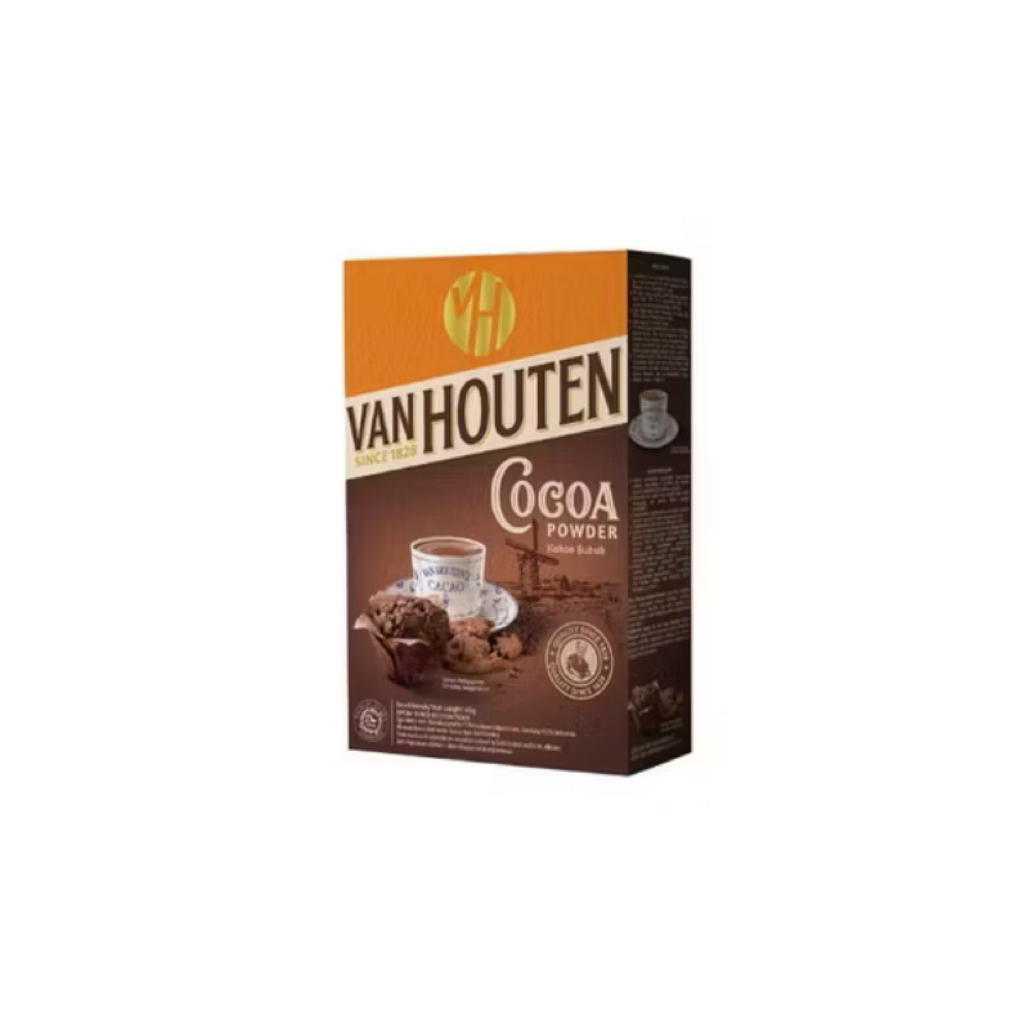 

Van Houten Cocoa Powder 45g – Cita Rasa Cokelat Otentik untuk Sajian Istimewa