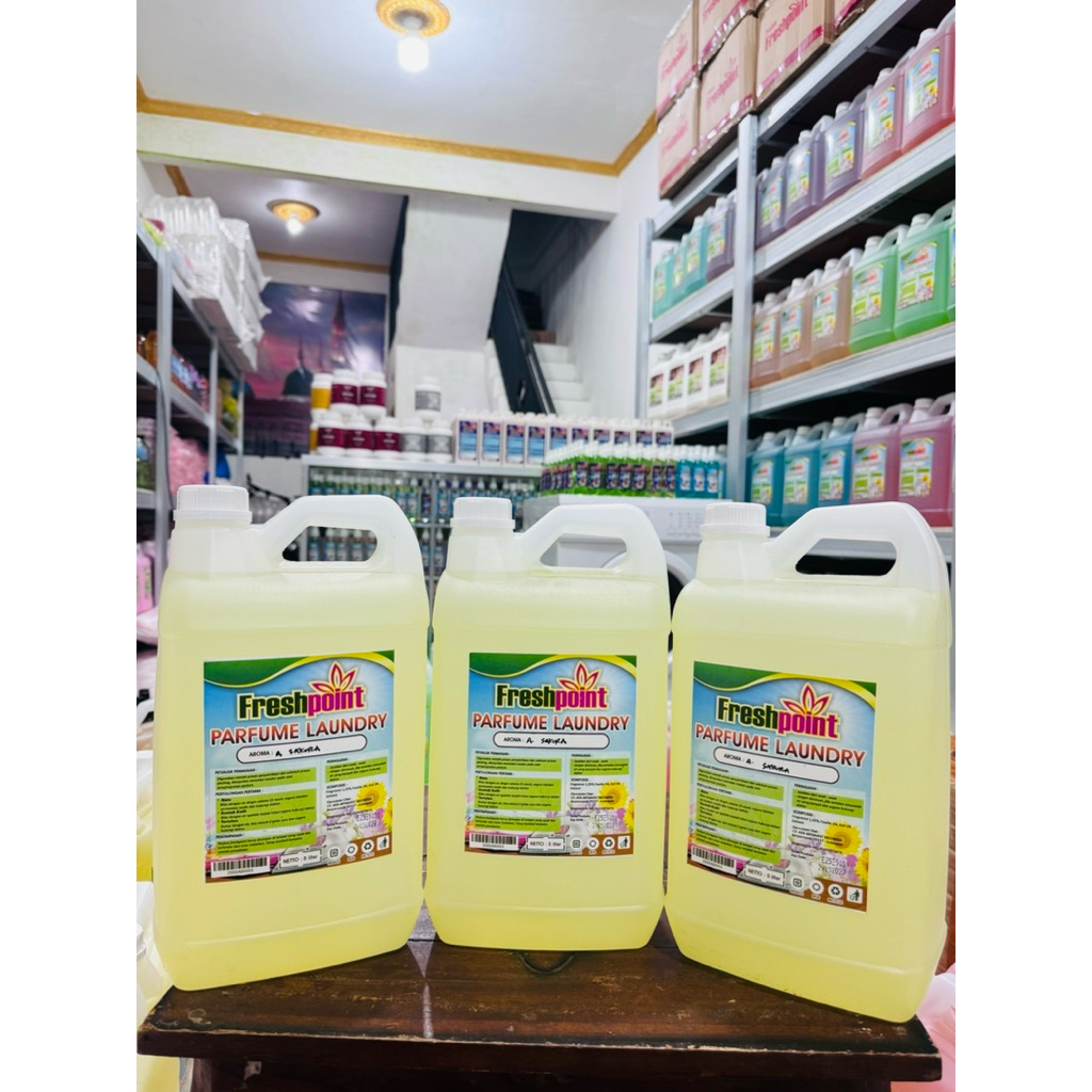 parfume laundry freshpoint grade A sakura 5 Liter tahan lama