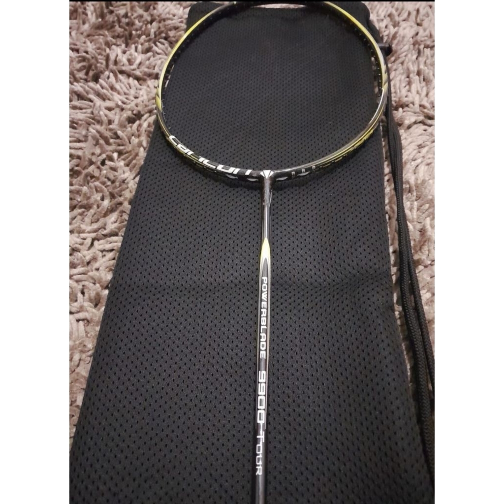 Raket lawasan carlton power blade 9900 tour. New