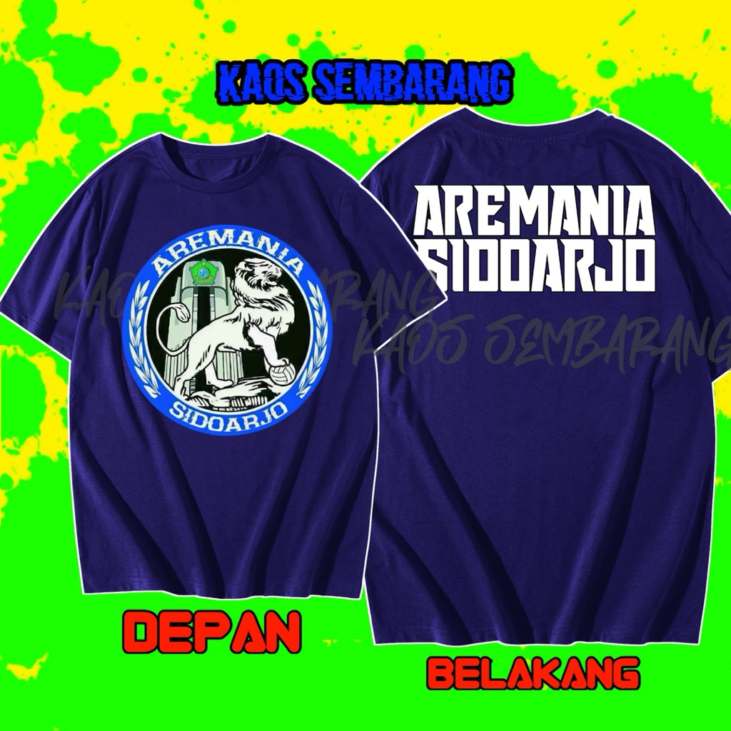 KAOS T-SHIRT AREMANIA SIDOARJO AREMANIA AREMA FC