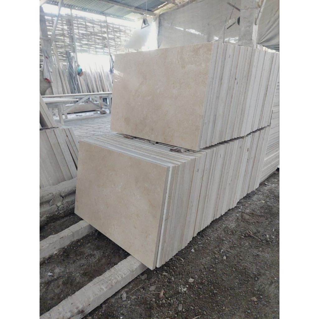 Lembaran lantai 40x60cm bahan marmer Terlaris
