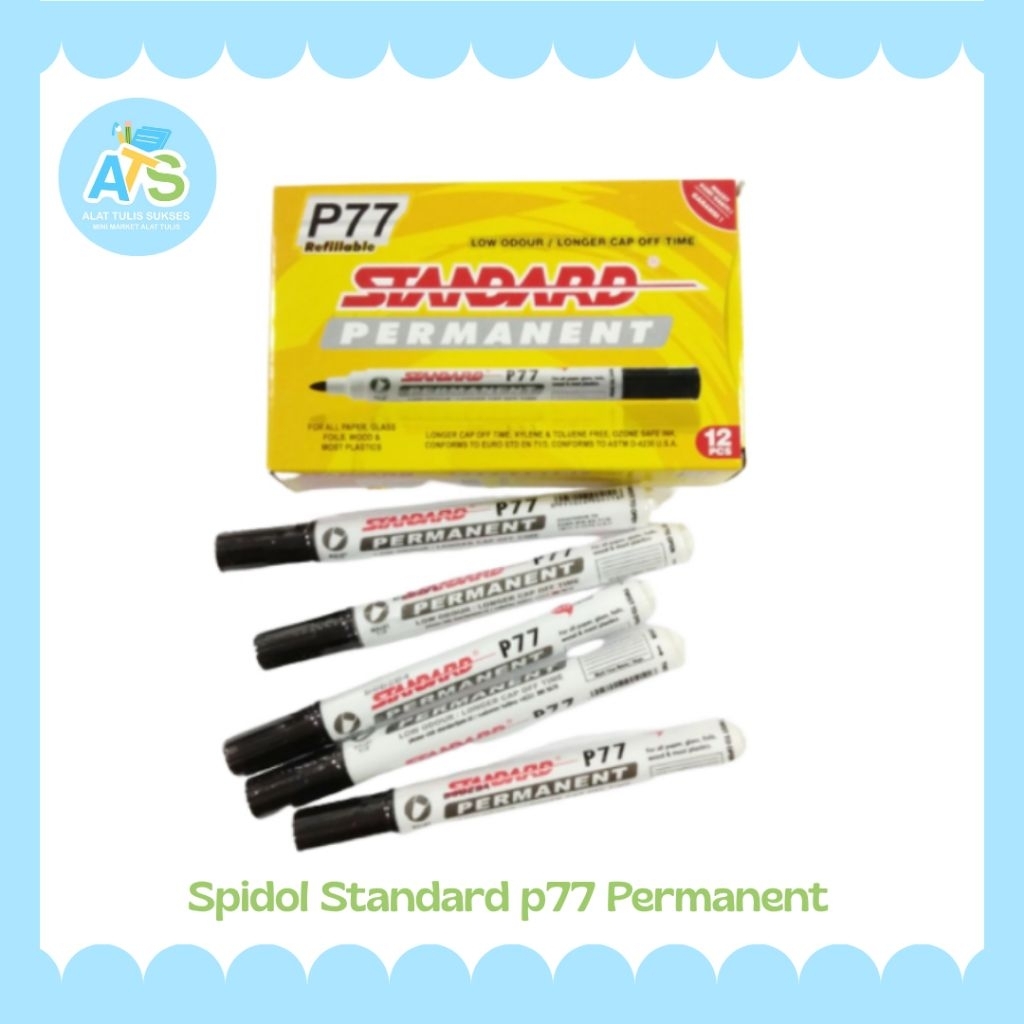 

spidol standard p77 ( permanent )