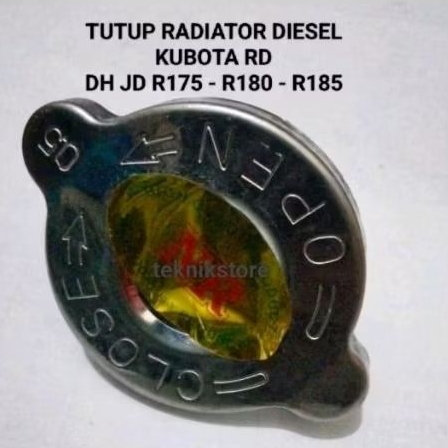 TUTUP RADIATOR KUBOTA RD / DH JD R175/R180/R185NL