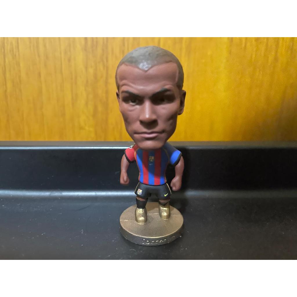 Soccerwe Soccer Action Figure - Rivaldo Barcelona ( REPAINT )