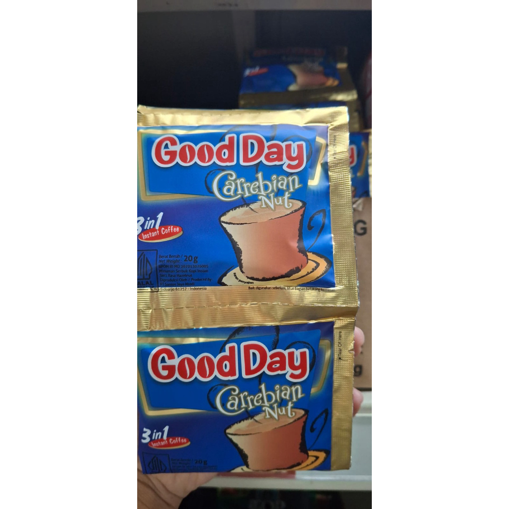 

GOODDAY CAREBIAN NUT 1 renteng (10 sachet)