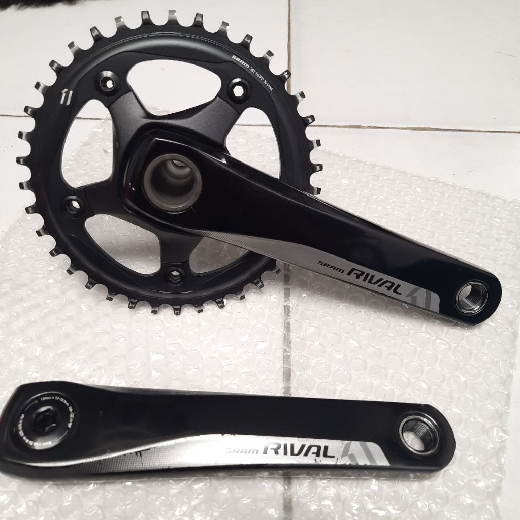 Crankset SRAM Rival 1 Single chainring 38T - Crank SRAM Rival 1 Gravel Bike