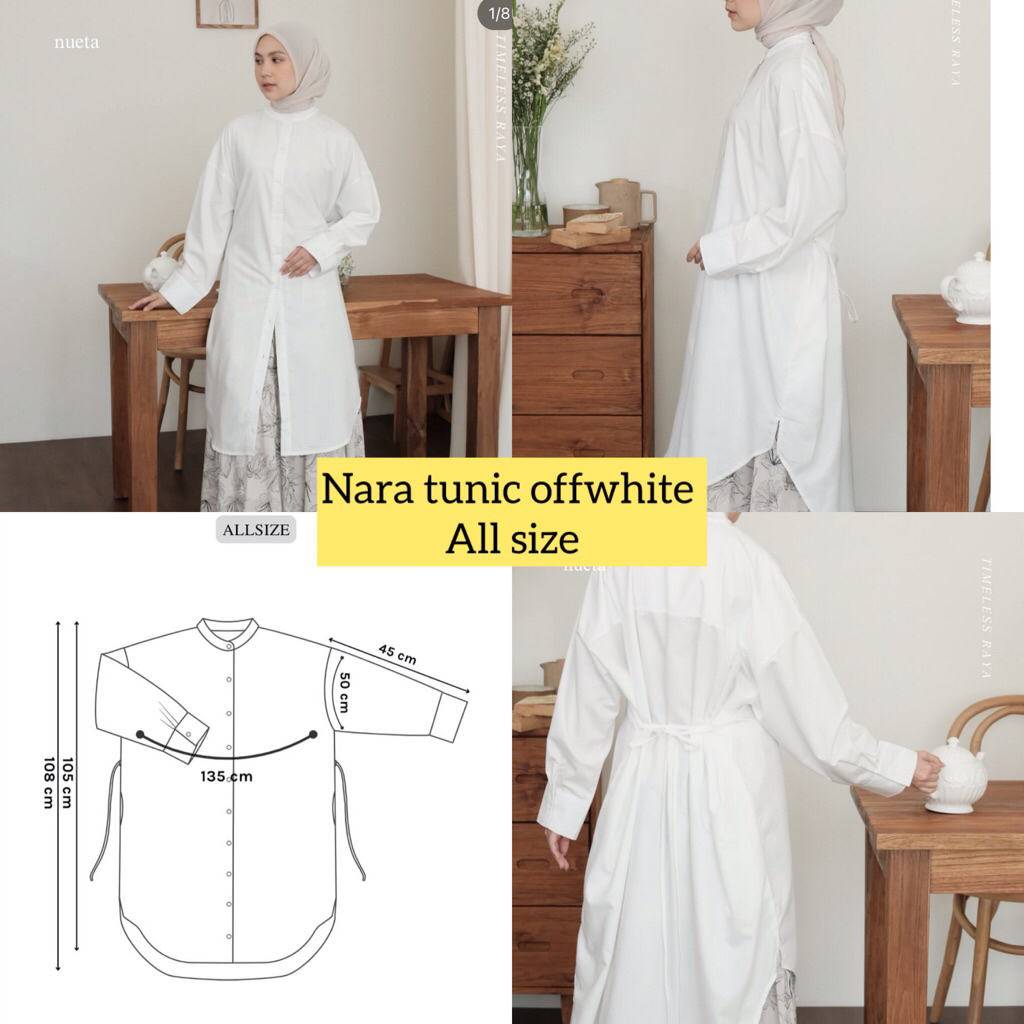 nara tunic nueta tunik nueta