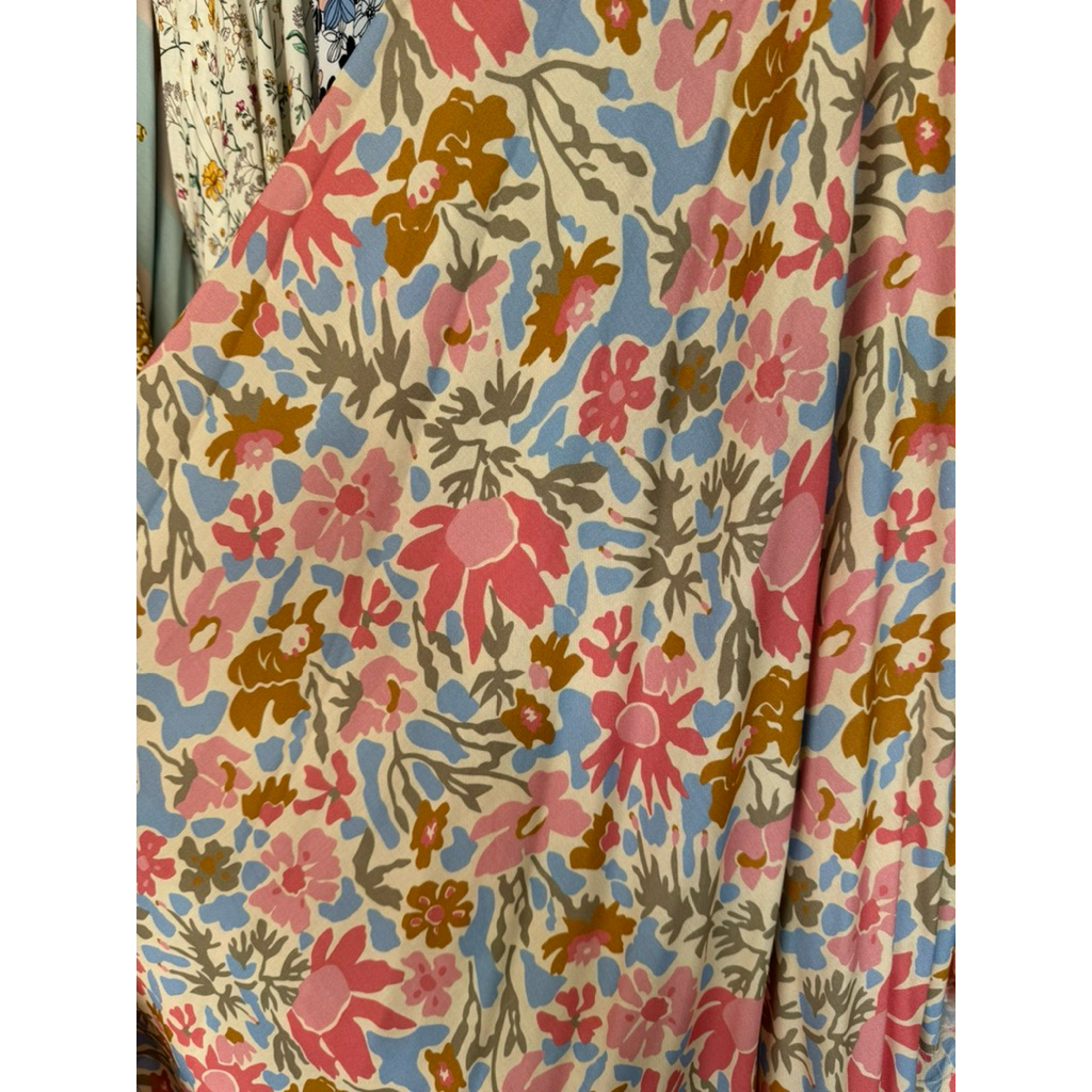 kain katun rayon viscose-motif kembang khosnul-by gaharu