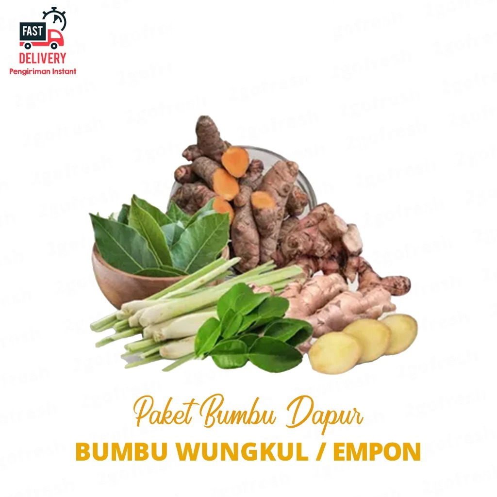

Paket Bumbu Dapur / Bumbu Wungkul / Empon - Rempah Sayur Sayuran