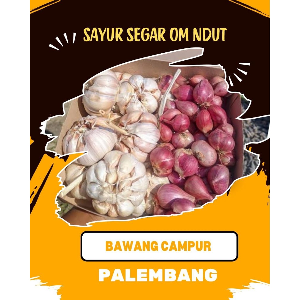 

BAWANG CAMPUR MERAH PUTIH - INSTAN PALEMBANG