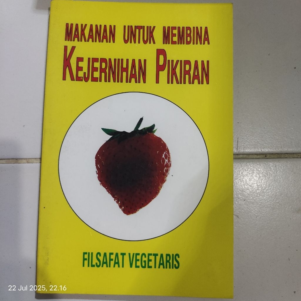 BUKU MAKANAN UNTUK MEMBINA KEJERNIHAN PIKIRAN ORIGINAL
