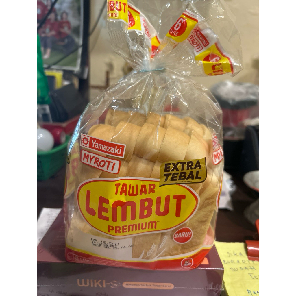 

MYRoti roti tawar Lembut premium 270gr