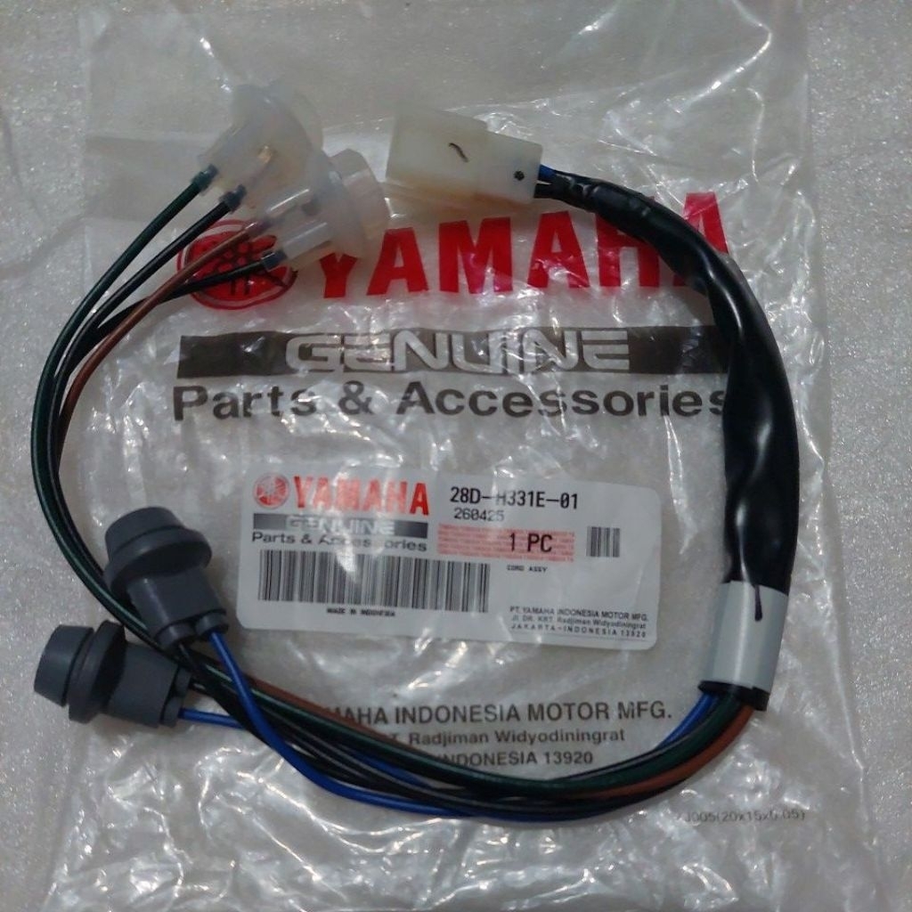 KABEL SOKET LAMPU SEN DEPAN DAN LAMPU SENJA MIO SPORTY SMILE ORIGINAL YAMAHA