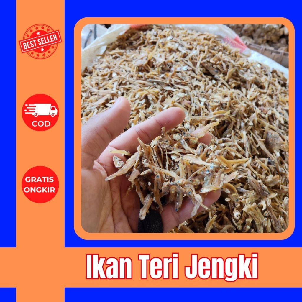 

Ikan Teri Jengki Fresh 250g-1kg – Gurih, Sehat, dan Praktis