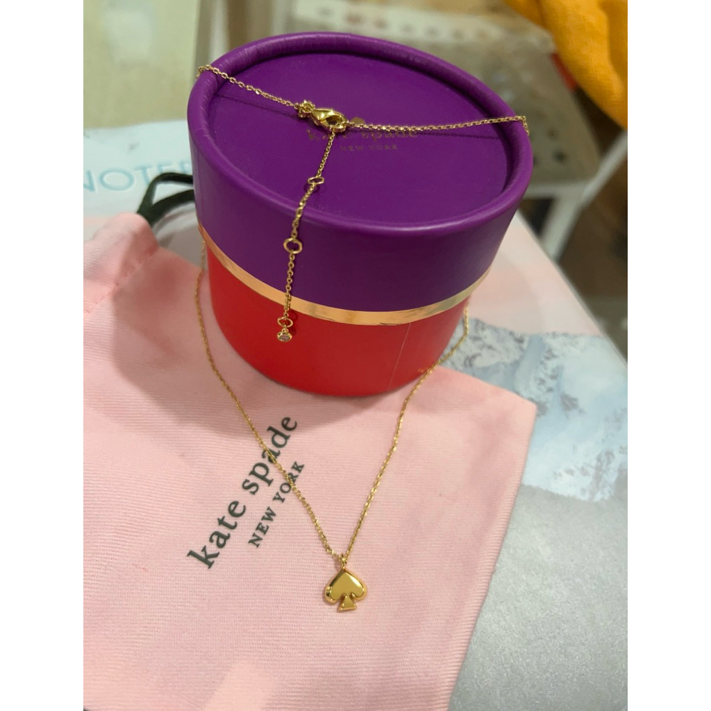 Kate Spade Everyday Spade Metal Mini Gold Pendant