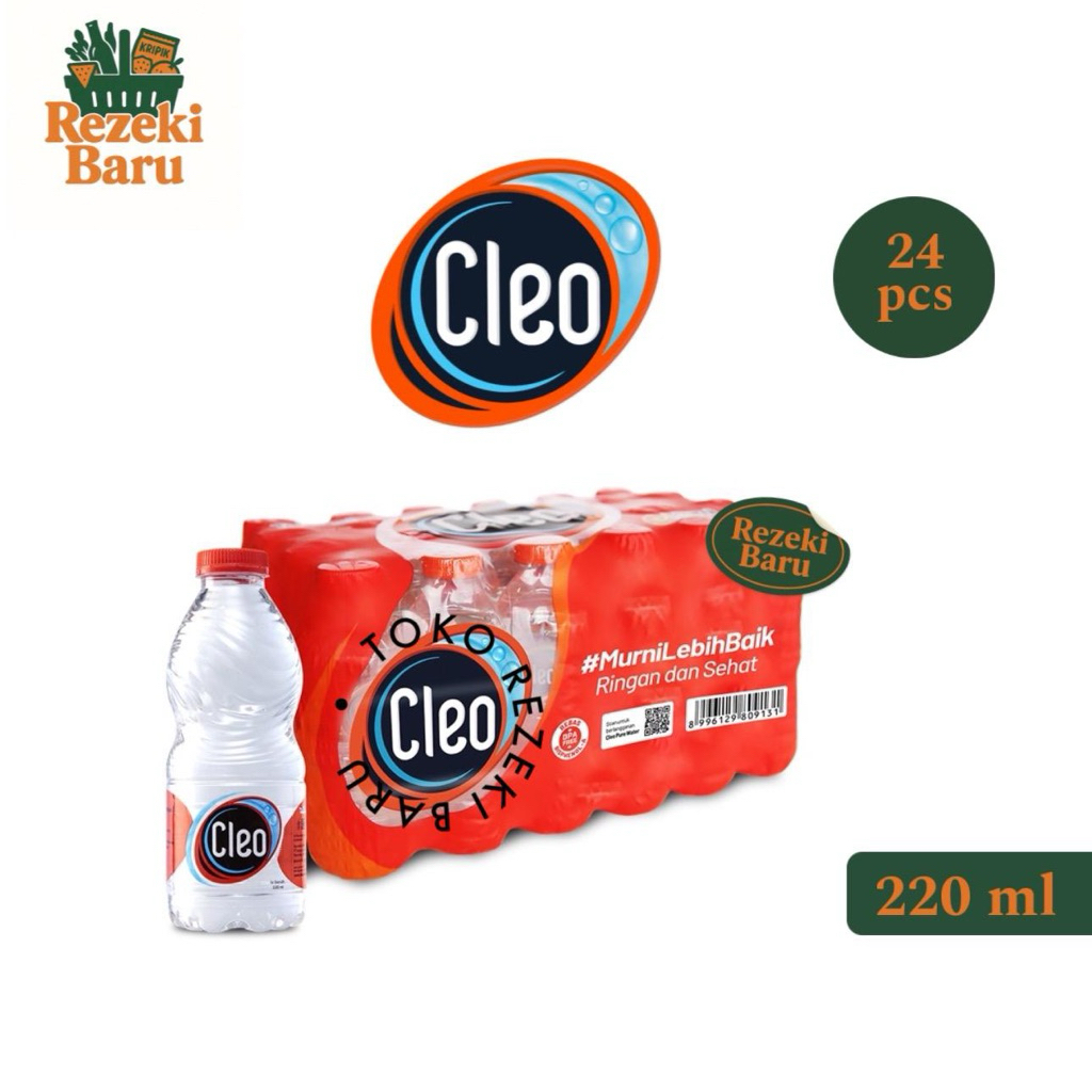 

CLEO MINI 220ml - AIR MINERAL 1 DUS ISI 24 BOTOL