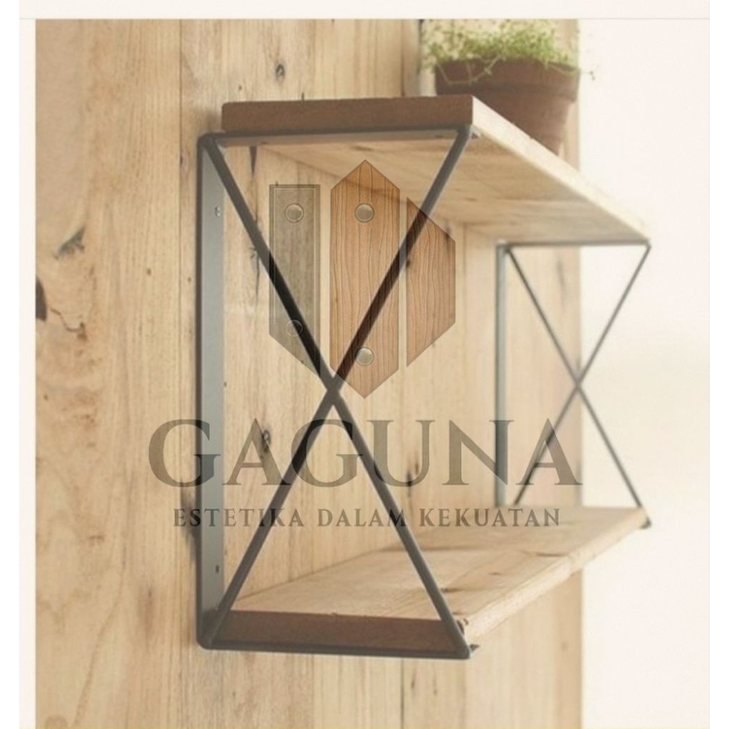 Rak ambalan 2 susun Kayu Jati Belanda Kayu Palet