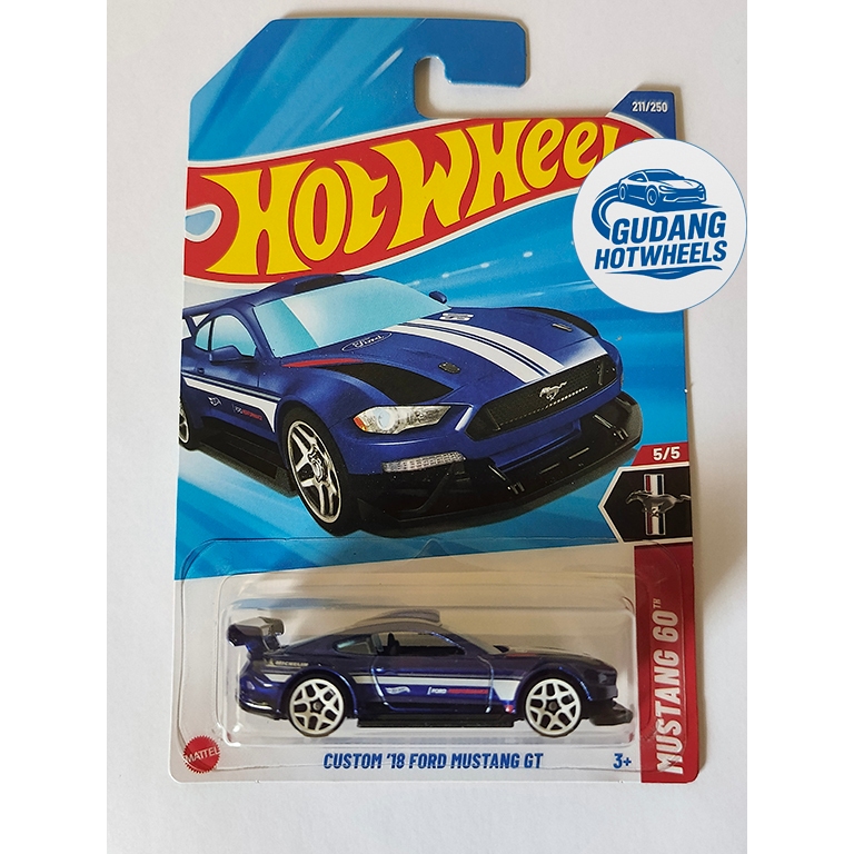 Hot Wheels Custom 18 Ford Mustang GT