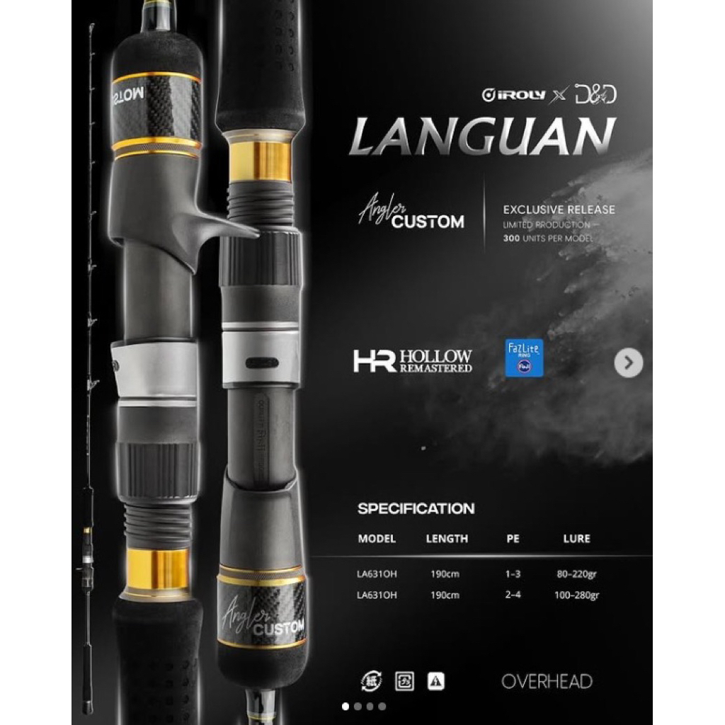 JORAN OVERHEAD/OH IROLY x DND LANGUAN 190CM PREMIUM ONE PIECE