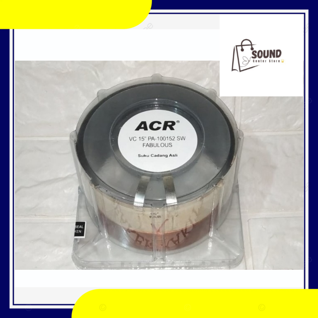SPUL SPULL spool voice coil speaker ACR 15inch PA-100152 SW FABULOUS ORIGINAL
