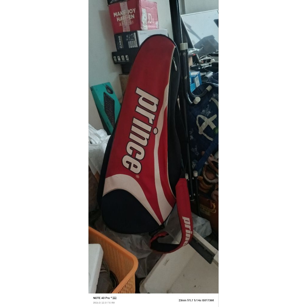 Tas original raket badminton Prince second