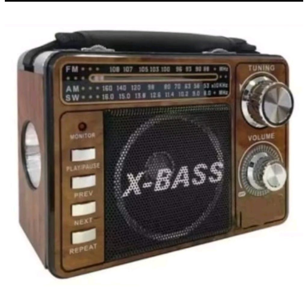 RADIO KLASIK/JADUL SN-4020BT 3 BAND + MP3 PLAYER X-BASS Paling Larisss