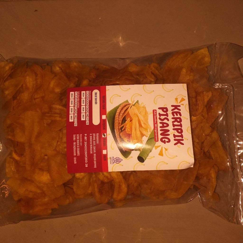 

Keripik Pisang (Asli Sooko, Wringinanom)