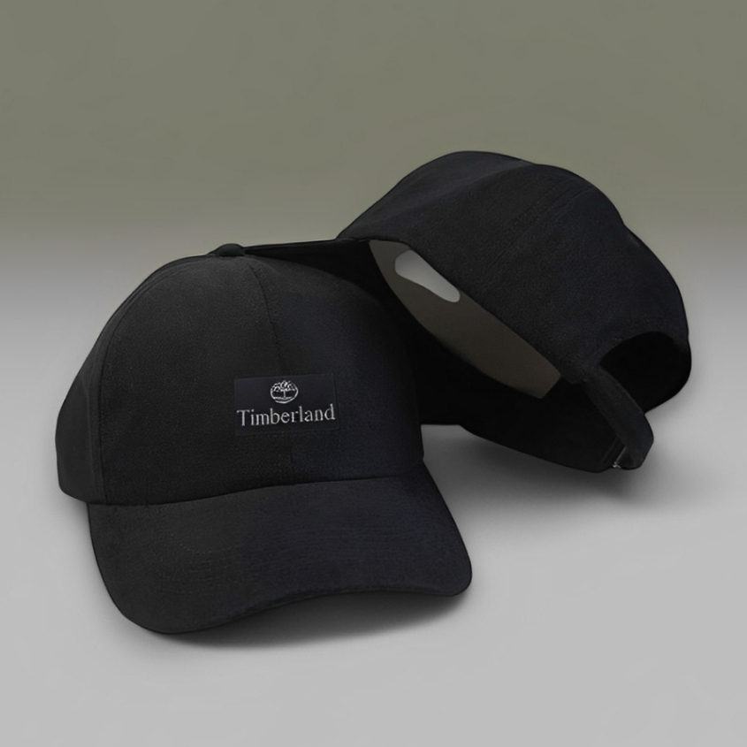 Topi baseball Polocaps distro Timberland Topi hitam Pria Wanita Premium